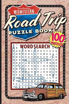 Great American Midwestern Road Trip Puzzle Book Paperback Applewood Books