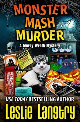 Paperback of Monster Mash Murder by Independently Published, featuring spooky Halloween-themed cover art.