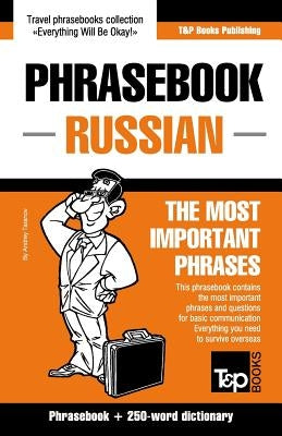 English-Russian phrasebook and 250-word mini dictionary Paperback T&p Books