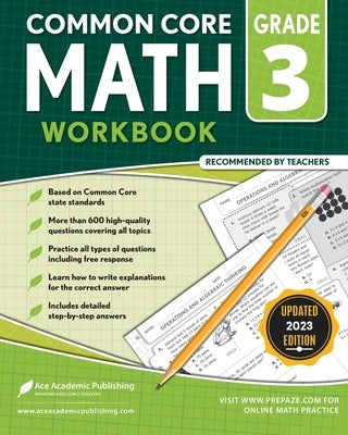 Common Core Math Workbook: Grade 3 Paperback Ace Academic Publishing
