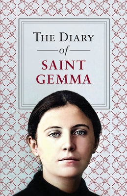 Paperback copy of The Diary of St. Gemma by Sophia Institute Press, showing the book cover with title and religious imagery.
