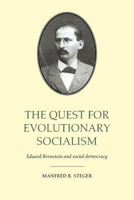 Paperback book titled "The Quest for Evolutionary Socialism" by Cambridge University Press, featuring a cover with text and design elements.