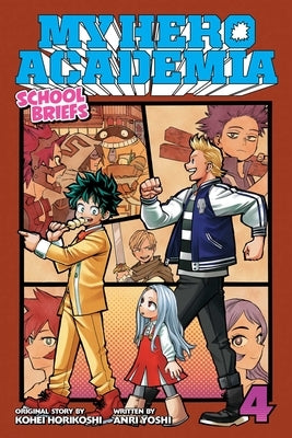 Paperback of My Hero Academia: School Briefs, Vol. 4: Festival for All by Viz Media, featuring colorful manga cover art.