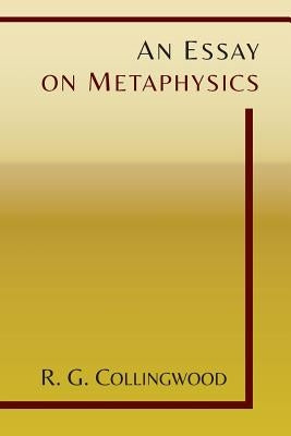 An Essay on Metaphysics Paperback Martino Fine Books