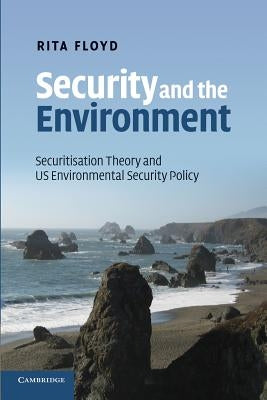 Paperback of "Security and the Environment" by Cambridge University Press, showing the book cover with environmental and security themes.