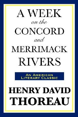 Paperback edition of "A Week on the Concord and Merrimack Rivers" by Wilder Publications, with a classic book cover design.