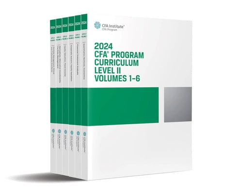 2024 Cfa Program Curriculum Level II Box Set by Cfa Institute