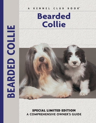 Paperback Bearded Collie owner's guide by Companionhouse, featuring detailed information and care tips for this dog breed.