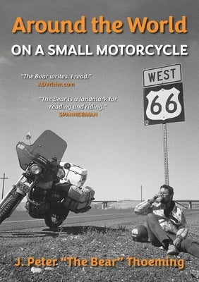 Around the world on a small motorcycle Paperback Bear Face Books