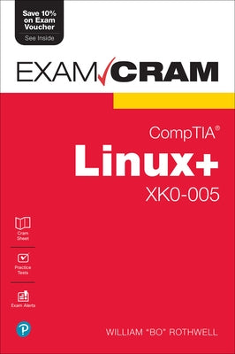 Comptia Linux+ Xk0-005 Exam Cram Paperback Pearson It Certification