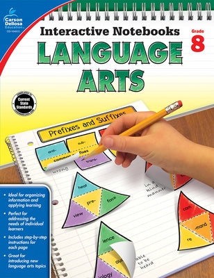 Language Arts, Grade 8 Paperback Carson Dellosa Education