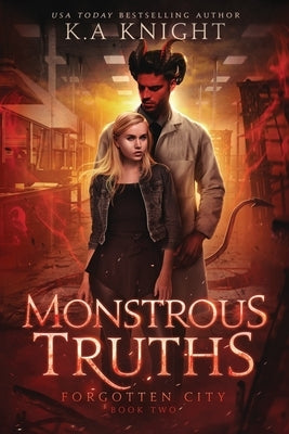 Paperback of "Monstrous Truths" by Independently Published, showing the book cover with dark and eerie artwork.