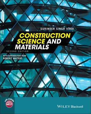 Construction Science and Materials Paperback Wiley-Blackwell