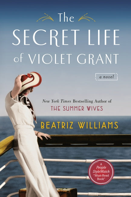 Paperback copy of "The Secret Life of Violet Grant" novel by Berkley Books, featuring the book cover with title and artwork.