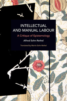 Intellectual and Manual Labour: A Critique of Epistemology Paperback Haymarket Books