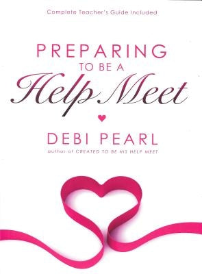 Preparing to Be a Help Meet book by No Greater Joy Ministries, showing the cover with title and author text.