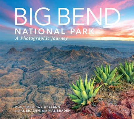Photographic book "Big Bend" by Farcountry Press featuring scenic images of Big Bend National Park landscape.