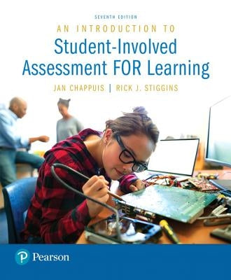 An Introduction to Student-Involved Assessment for Learning Paperback Pearson