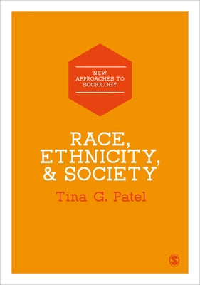 Paperback of Race, Ethnicity & Society by Sage Publications Ltd, showing the book cover with diverse imagery and title text.