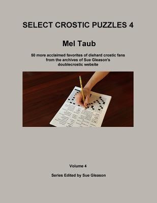 Select Crostic Puzzles 4 Paperback Doublecrostic.com