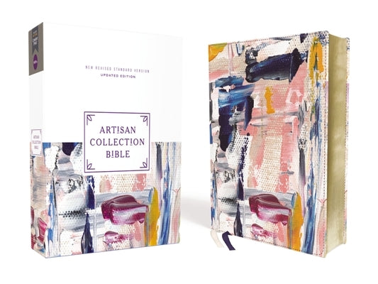 Nrsvue, Artisan Collection Bible, Leathersoft, Multi-Color/Blue, Comfort Print Bible Zondervan