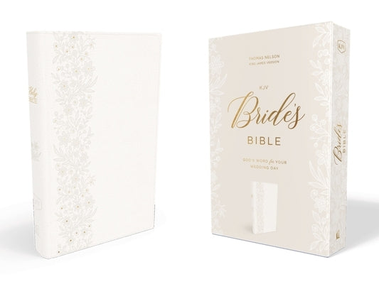 Kjv, Bride's Bible, Leathersoft, White, Red Letter Edition, Comfort Print Bible Thomas Nelson