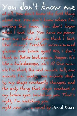 You Don't Know Me Paperback Square Fish