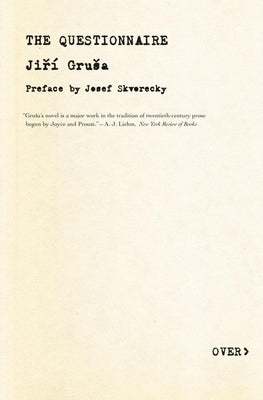 Questionaire: Or Prayer for a Town and a Friend Paperback Dalkey Archive Press