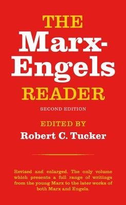 Paperback of The Marx-Engels Reader by W. W. Norton & Company, showing the book cover with title and author names.
