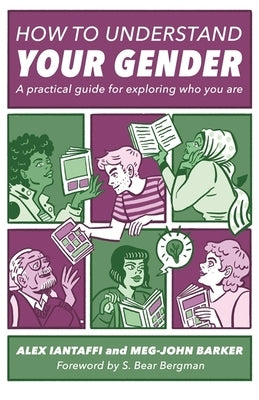 Paperback book titled "How to Understand Your Gender" by Jessica Kingsley Publishers, with colorful cover design.