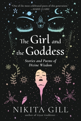 Paperback book titled "The Girl and the Goddess: Stories and Poems of Divine Wisdom" with a colorful cover design.