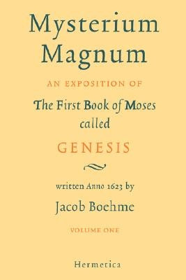 Mysterium Magnum: Volume One Paperback Hermetica Press