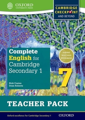 Complete English for Cambridge Secondary 1 Teacher Pack 7 Paperback Oxford