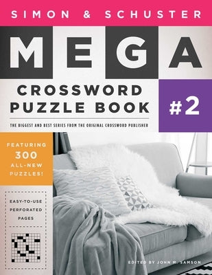 Simon & Schuster Mega Crossword Puzzle Book #2, 2 Paperback Gallery Books