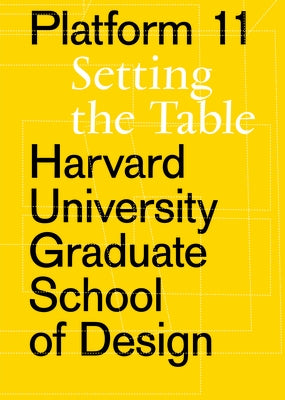 Platform 11: Setting the Table Paperback Actar