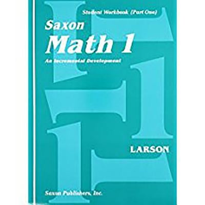 Student Workbook Set: 1st Edition Saxon Publishers