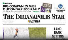 Indianapolis Star Monday-Sunday 7 Day Delivery For 4 Weeks Indianapolis Star