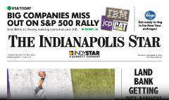 Indianapolis Star Sunday Only Delivery For 8 Weeks - SureShot Books Publishing LLC
