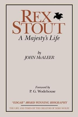 Paperback of Rex Stout's A Majesty's Life from James A. Rock & Company Publishers, showing the book cover with title and author.