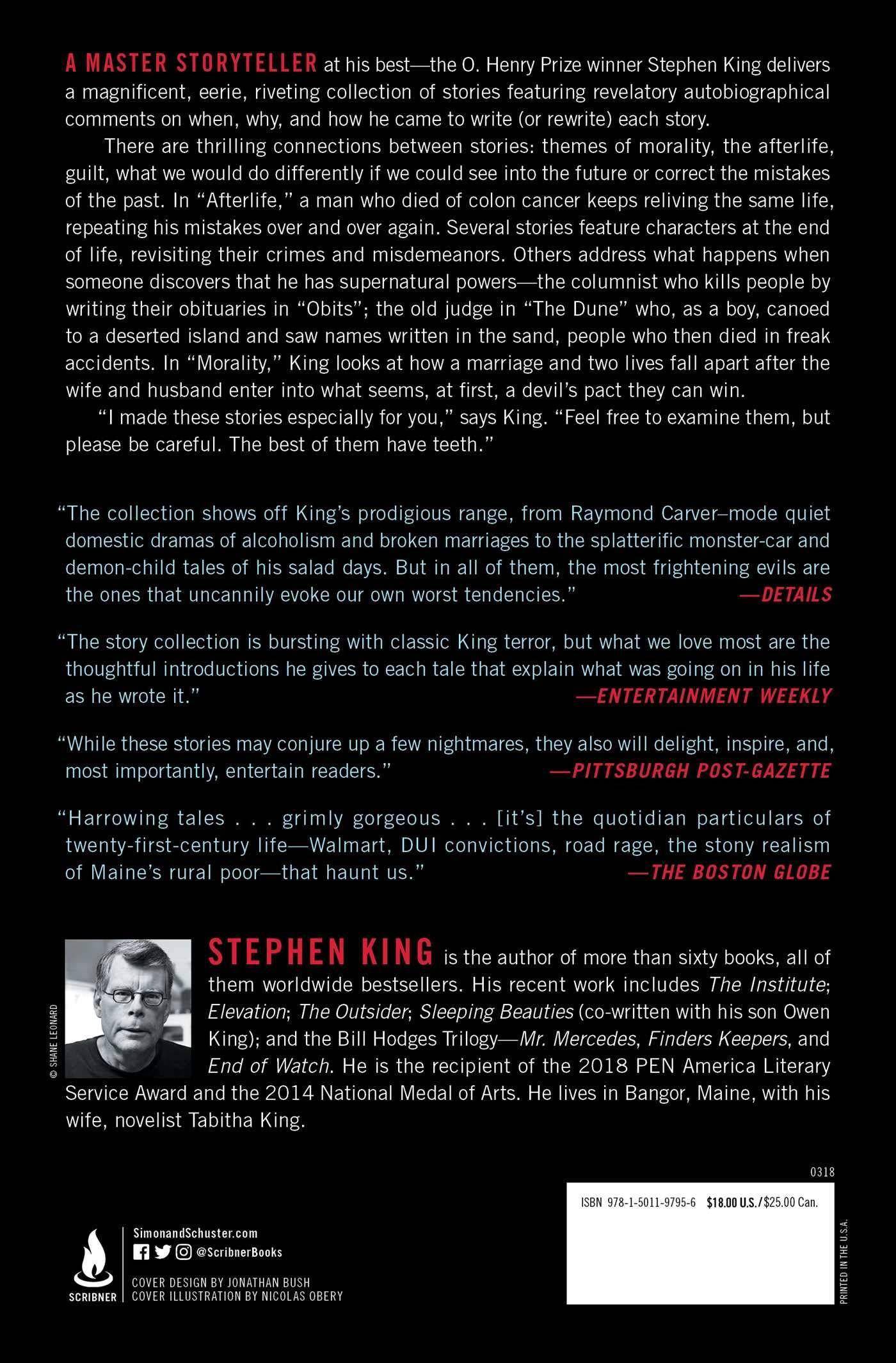 The Bazaar of Bad Dreams Fiction King, Stephen
