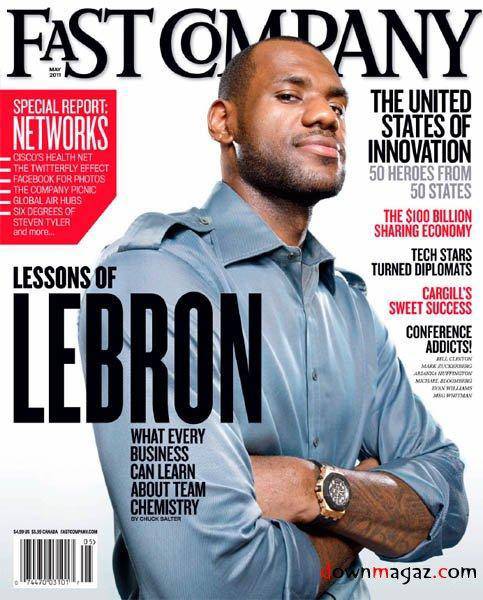 Fast Company Magazine Literature & Fiction Lebron