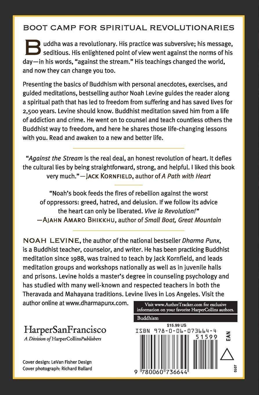 Against the Stream: A Buddhist Manual for Spiritual Revolutionaries Religion | Buddhism Levine, Noah