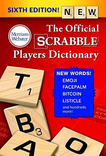 The Official Scrabble Players Dictionary Puzzles and Games Merriam-Webster