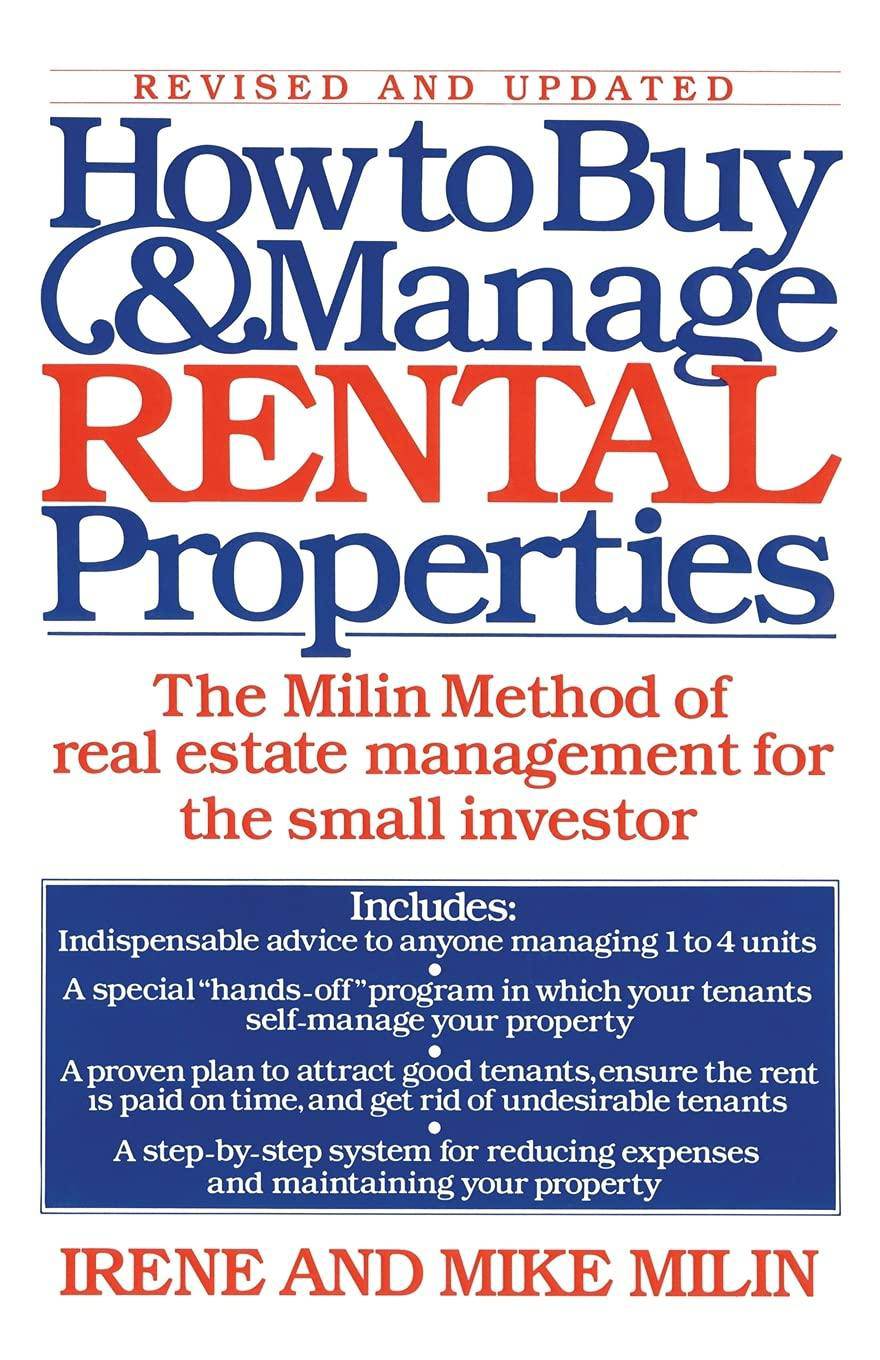 How to Buy and Manage Rental Properties - SureShot Books Publishing LLC