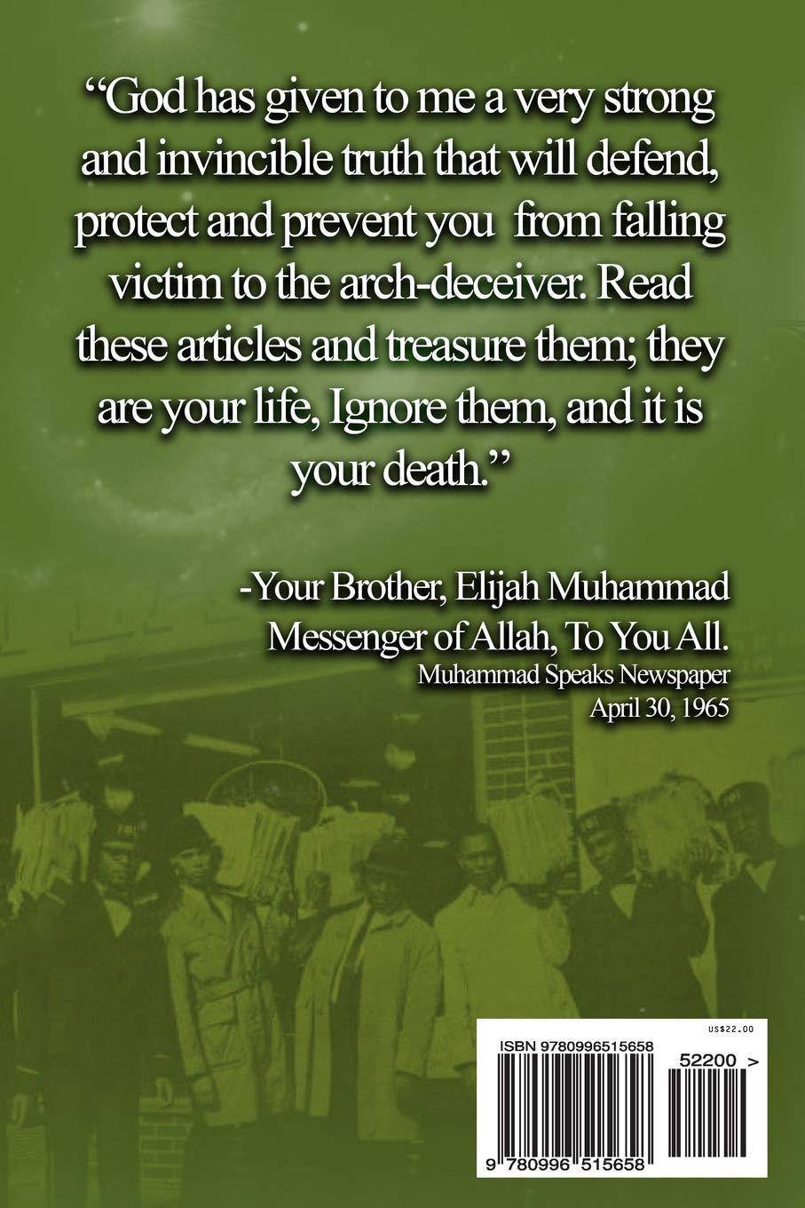 An Invincible Truth Volume II: The Most Honorable Elijah Muhammad's New Amsterdam News Articles Collection History | African American & Black Muhammad, Demetric