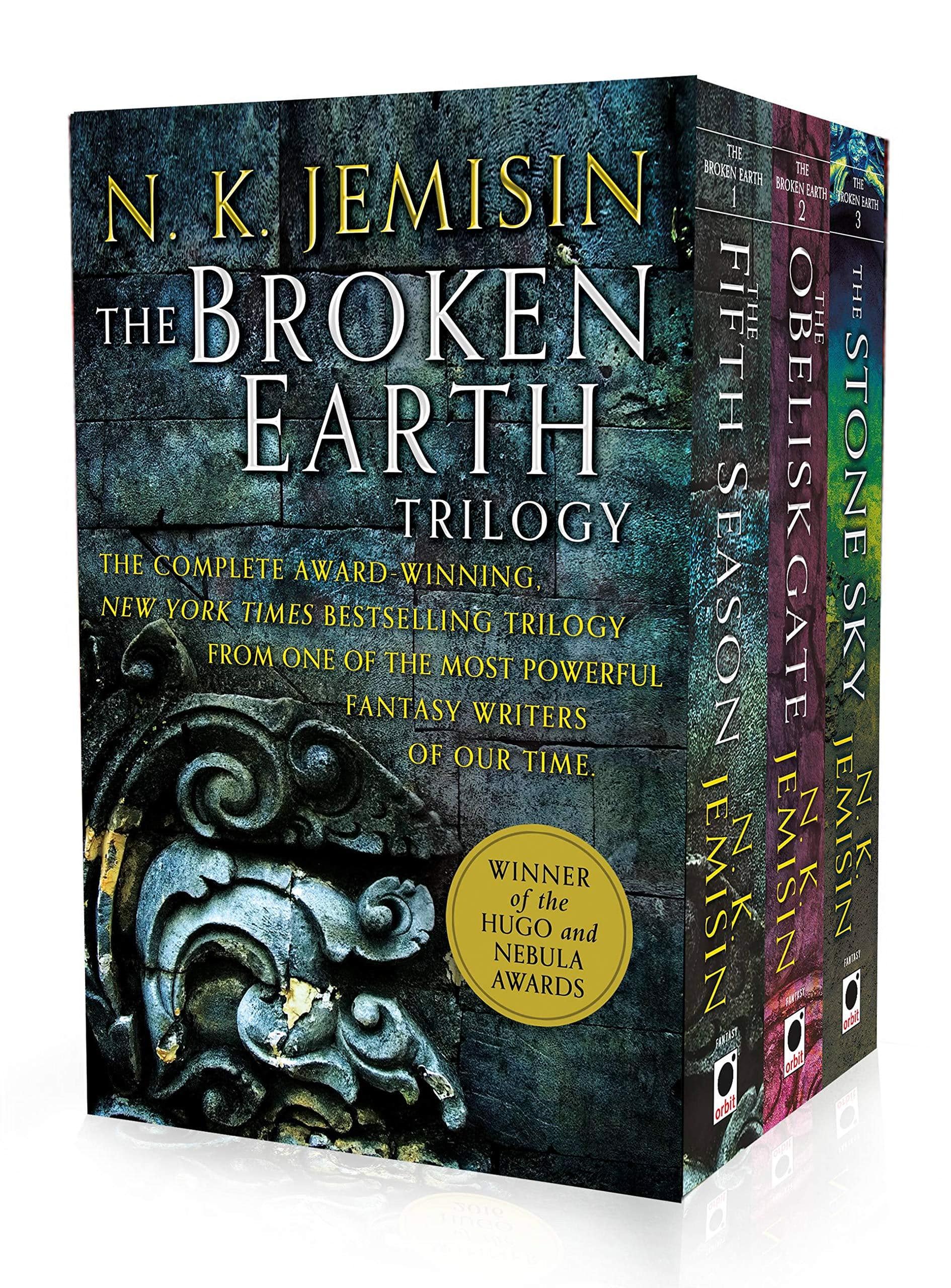 The Broken Earth Trilogy: The Fifth Season, the Obelisk Gate, the Stone Sky Literature & Fiction N. K. Jemisin
