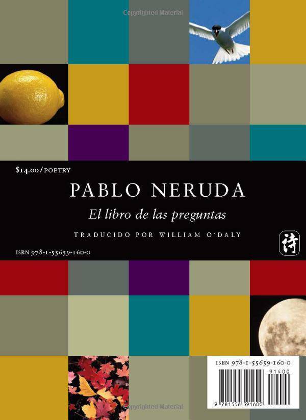 The Book of Questions Poetry | Caribbean & Latin American Neruda, Pablo