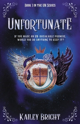 Paperback of "Unfortunate" by New Degree Press, featuring the book cover with title and author details.