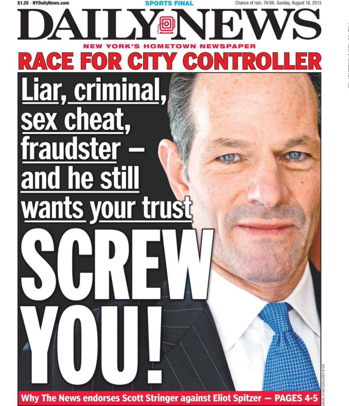 The Daily News 7 Day Monday-Sunday Delivery For 13 Weeks New York Daily News