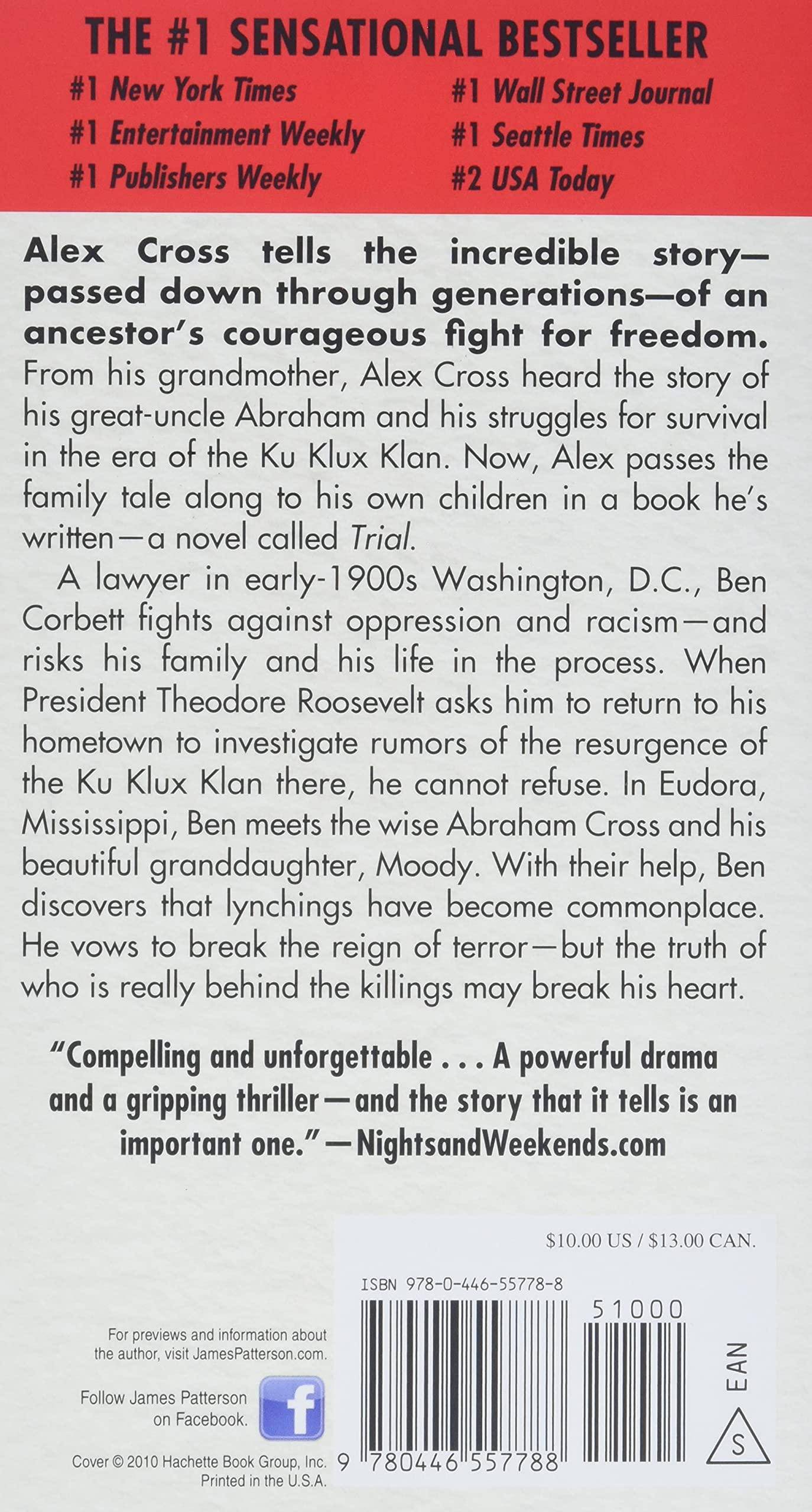 Alex Cross's Trial Fiction Patterson, James